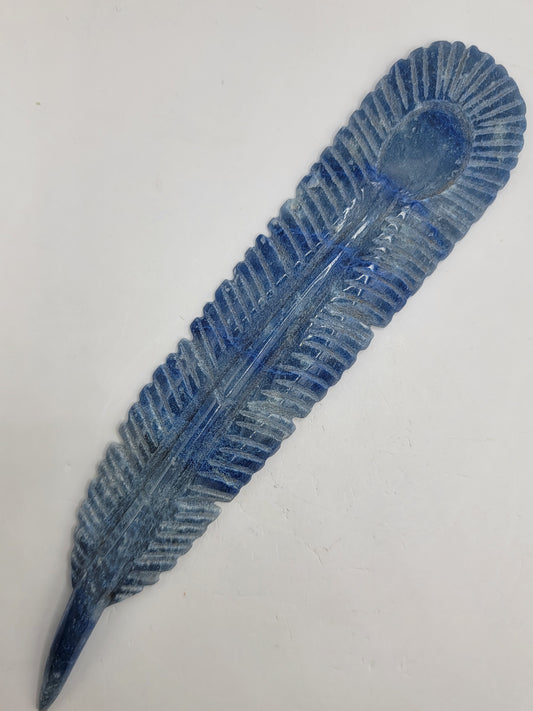 Blue Aventurine Feather/Quill