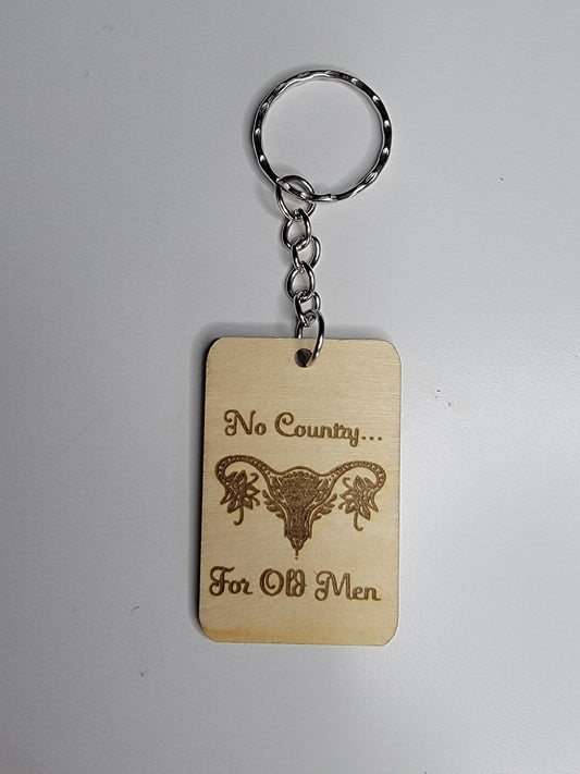 Uterus Feminism Keychain